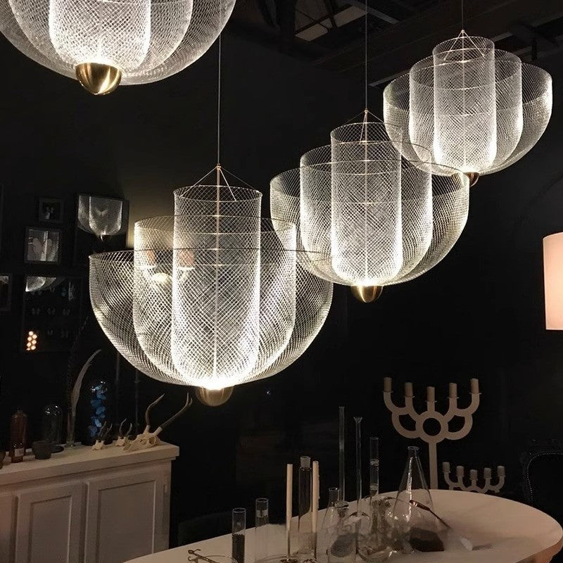Nordic Metal Mesh Chandelier