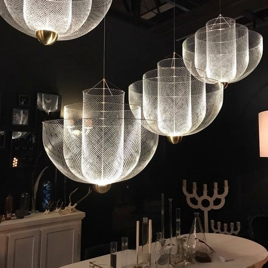 Nordic Metal Mesh Chandelier