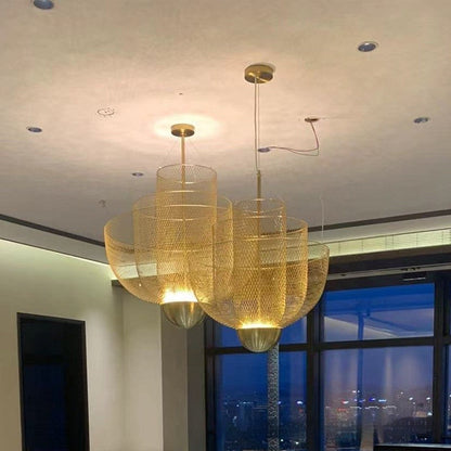 Nordic Metal Mesh Chandelier