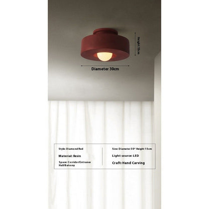 Nordic Resin Ceiling Light