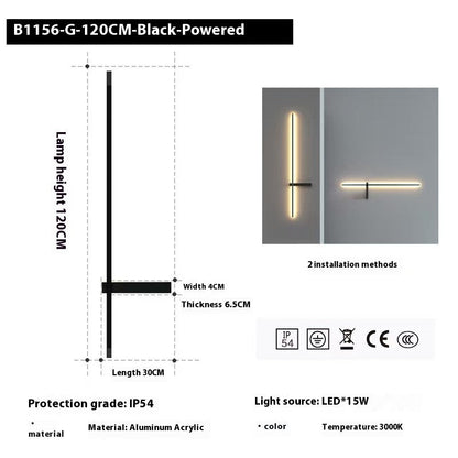 Outdoor Waterproof LED Wall Lamp
