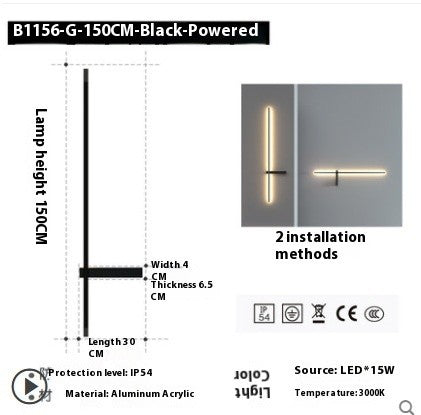 Outdoor Waterproof LED Wall Lamp