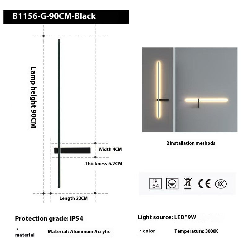 Outdoor Waterproof LED Wall Lamp