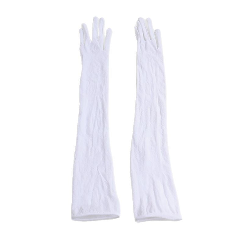 Serene Sheer Silk Gloves