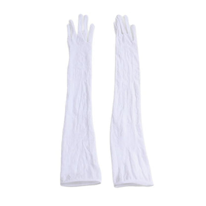 Serene Sheer Silk Gloves