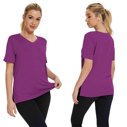 Solara Split-Hem Summer Top
