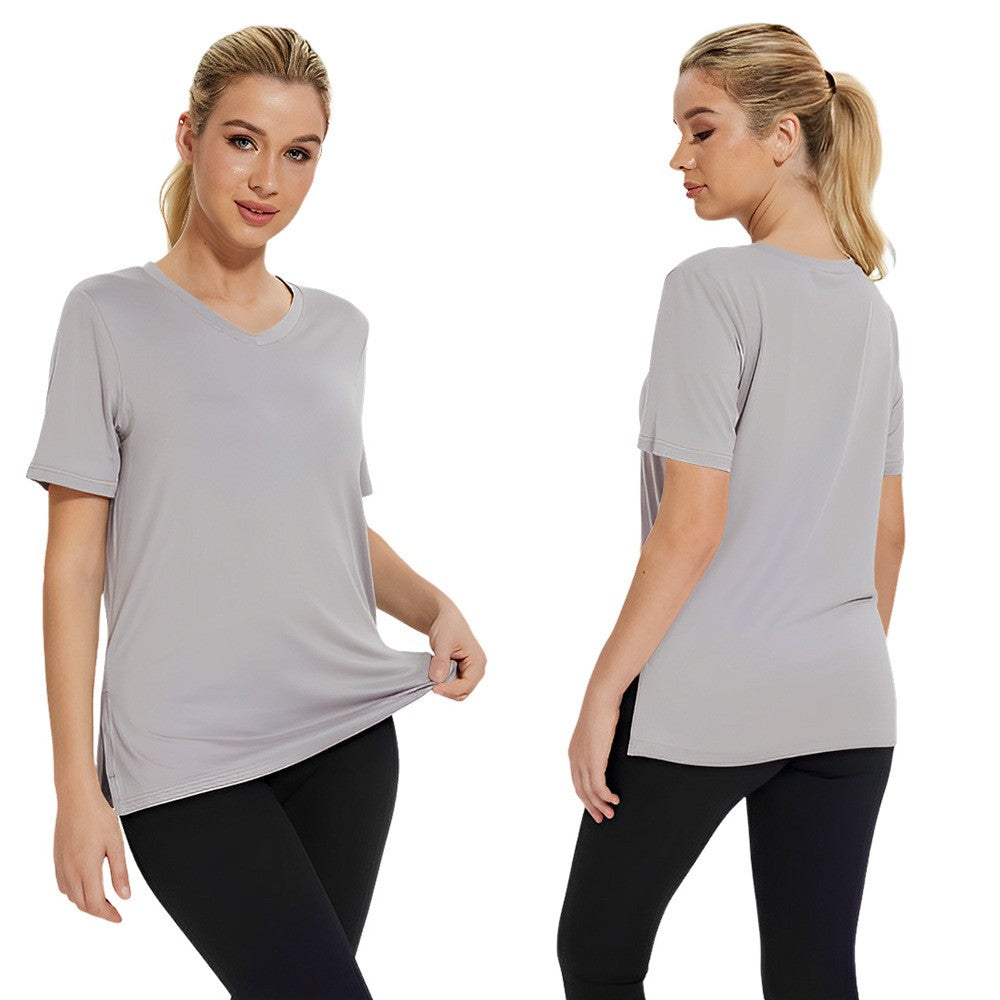 Solara Split-Hem Summer Top