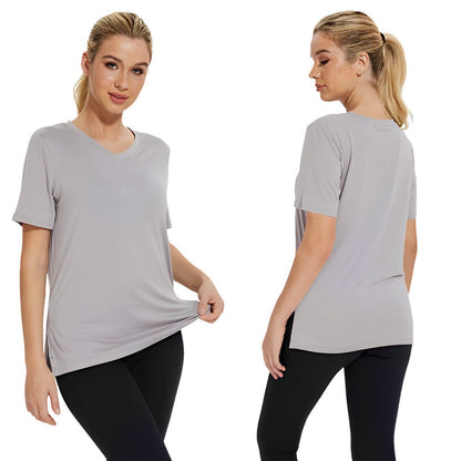 Solara Split-Hem Summer Top