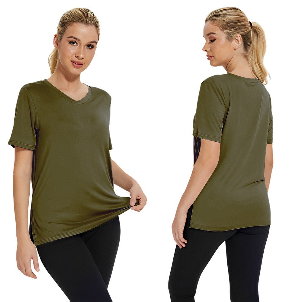 Solara Split-Hem Summer Top