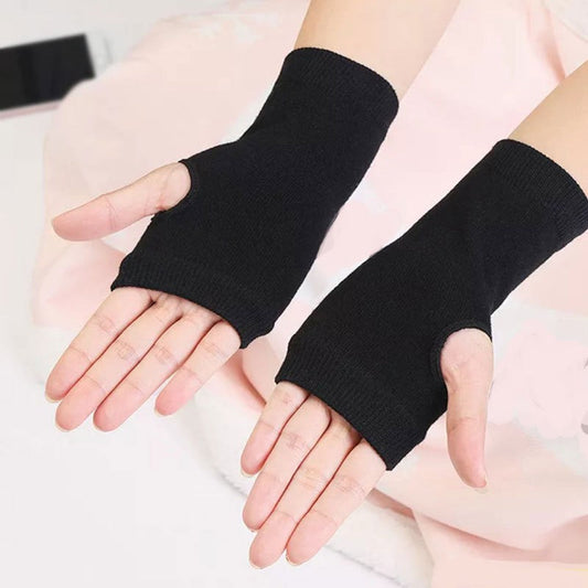 Ventra Cotton Knit Half-Finger Gloves