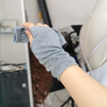 Ventra Cotton Knit Half-Finger Gloves