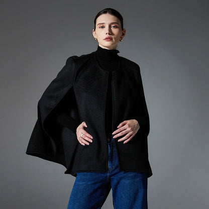 Veyra Wool Blend Reversible Shawl