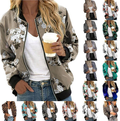 Vortex 3D Print Varsity Jacket