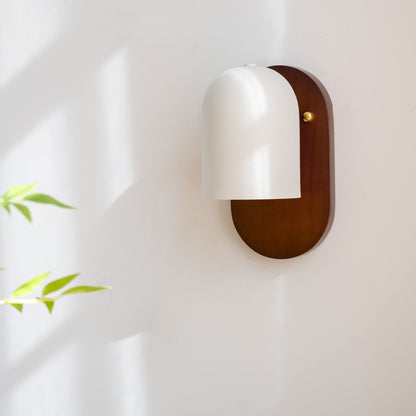 Wooden Wall Lamp